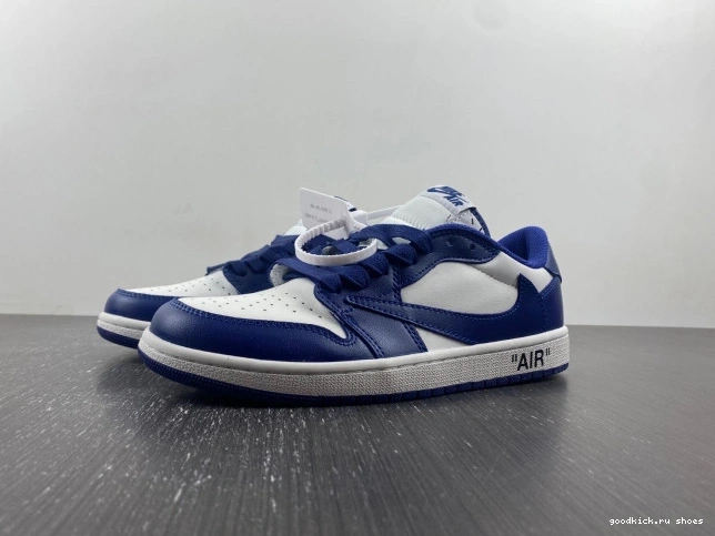 JORDAN X 1 SCOTT DM7890-101 X OFF-WHITE TRAVIS AIR CUSTOM 0709